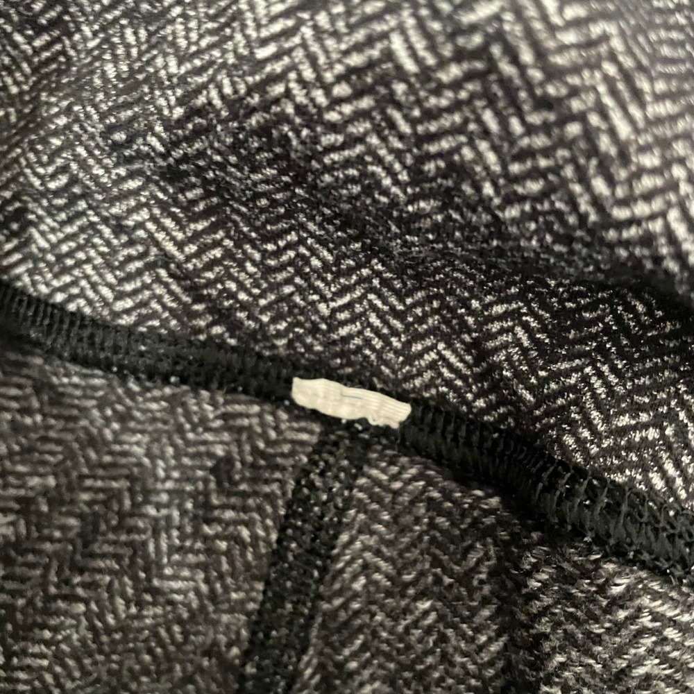 Lululemon Wunder Under Leggings Herringbone Dark Grey High Rise Active SZ 4 $98 - Picture 8 of 12